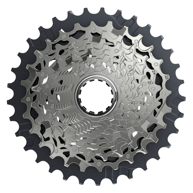 CASSETTE 12V. SRAM AXS FORCE XG-1270 10-36 POUR CORPS XDR (EMPREINTE SRAM) (10-11-12-13-15-17-19-21-24-28-32-36) CASSETTE 12V. SRAM AXS FORCE XG-1270 10-36 POUR CORPS XDR (EMPREINTE SRAM) (10-11-12-13-15-17-19-21-24-28-32-36)