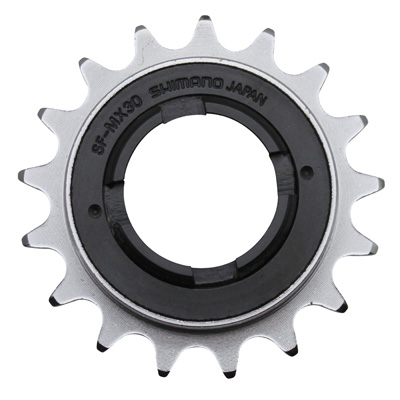 ROUE LIBRE 1V. BMX SHIMANO 17D. ARGENT ROUE LIBRE 1V. BMX SHIMANO 17D. ARGENT