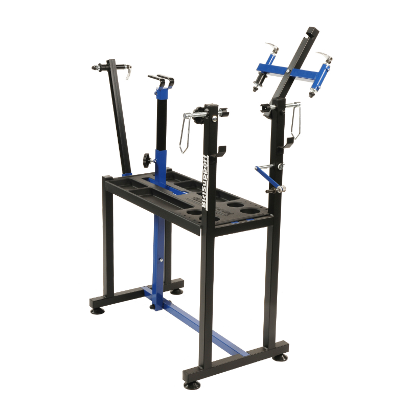 PIED DE MONTAGE-REPARATION VELO H 98 CM 46X88 CM (INCLUS ADAPTATEUR) -BICISUPPORT- PIED DE MONTAGE-REPARATION VELO H 98 CM 46X88 CM (INCLUS ADAPTATEUR) -BICISUPPORT-
