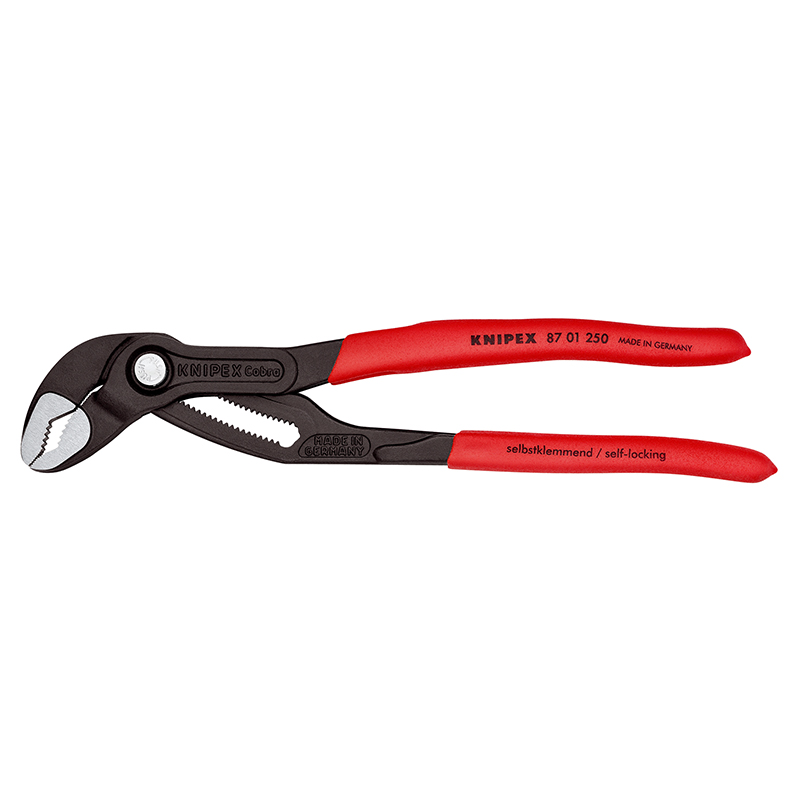 PINCE MULTI PRO KNIPEX COBRA 250MM GRIS ANTIROUILLE (87 01 250) -MADE IN GERMANY- PINCE MULTI PRO KNIPEX COBRA 250MM GRIS ANTIROUILLE (87 01 250) -MADE IN GERMANY-