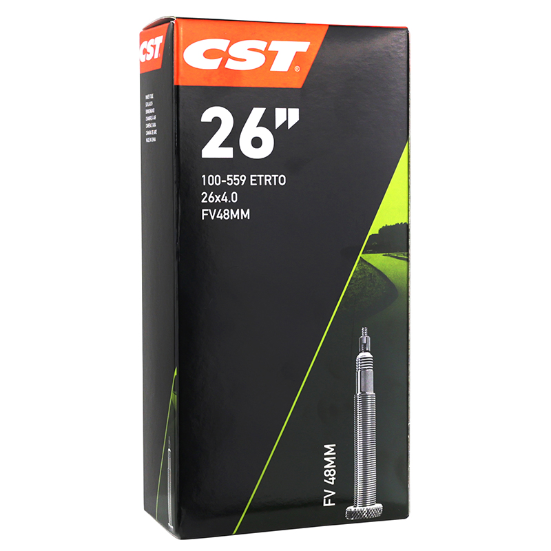 CHAMBRE A AIR VELO 26 X 4.00 CST VALVE PRESTA 48 MM CHAMBRE A AIR VELO 26 X 4.00 CST VALVE PRESTA 48 MM