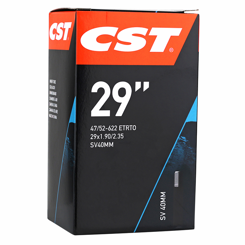 CHAMBRE A AIR VELO 29 X 1.90-2.35 CST VALVE STANDARD 40 MM CHAMBRE A AIR VELO 29 X 1.90-2.35 CST VALVE STANDARD 40 MM