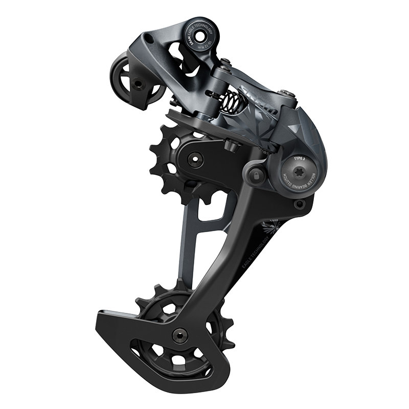 DERAILLEUR VTT ARRIERE SRAM 12V. XX1 EAGLE NOIR CHAPE LONGUE (MAX 52DTS) (MONTAGE ATELIER)