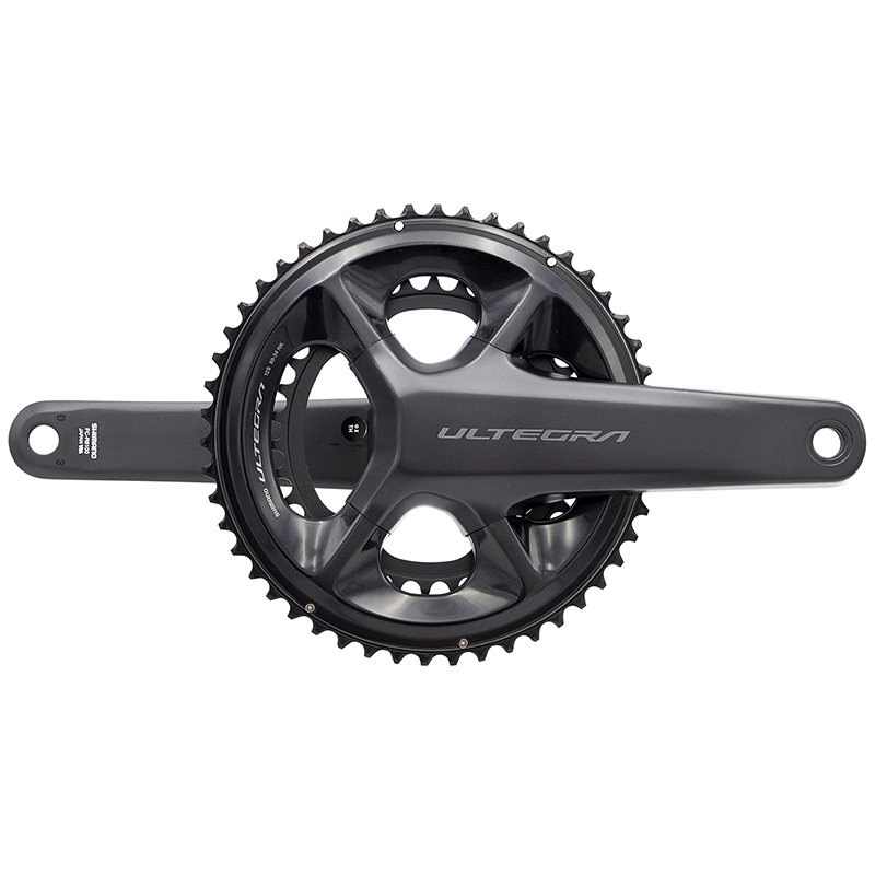 PEDALIER ROUTE SHIMANO 12V. ULTEGRA R8100 NOIR 160MM 50-34