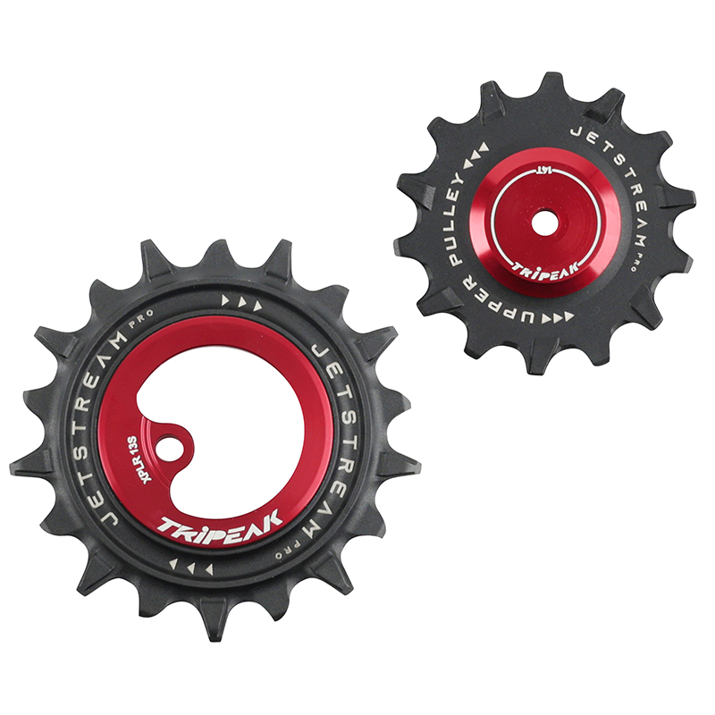 GALET DERAILLEUR AOPW TRIPEAK 14-18 DENTS CERAMIQUE 13X1V. SRAM AXS FORCE XPLR ROUGE (JEU DE 2) (GARANTIE 4 ANS) GALET DERAILLEUR AOPW TRIPEAK 14-18 DENTS CERAMIQUE 13X1V. SRAM AXS FORCE XPLR ROUGE (JEU DE 2) (GARANTIE 4 ANS)