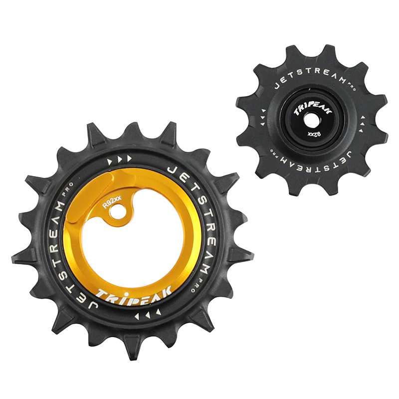 GALET DERAILLEUR AOPW TRIPEAK 12-18 DENTS CERAMIQUE 12X2V. SHIMANO DURA-ACE R9200 OR (JEU DE 2) (GARANTIE 4 ANS) GALET DERAILLEUR AOPW TRIPEAK 12-18 DENTS CERAMIQUE 12X2V. SHIMANO DURA-ACE R9200 OR (JEU DE 2) (GARANTIE 4 ANS)