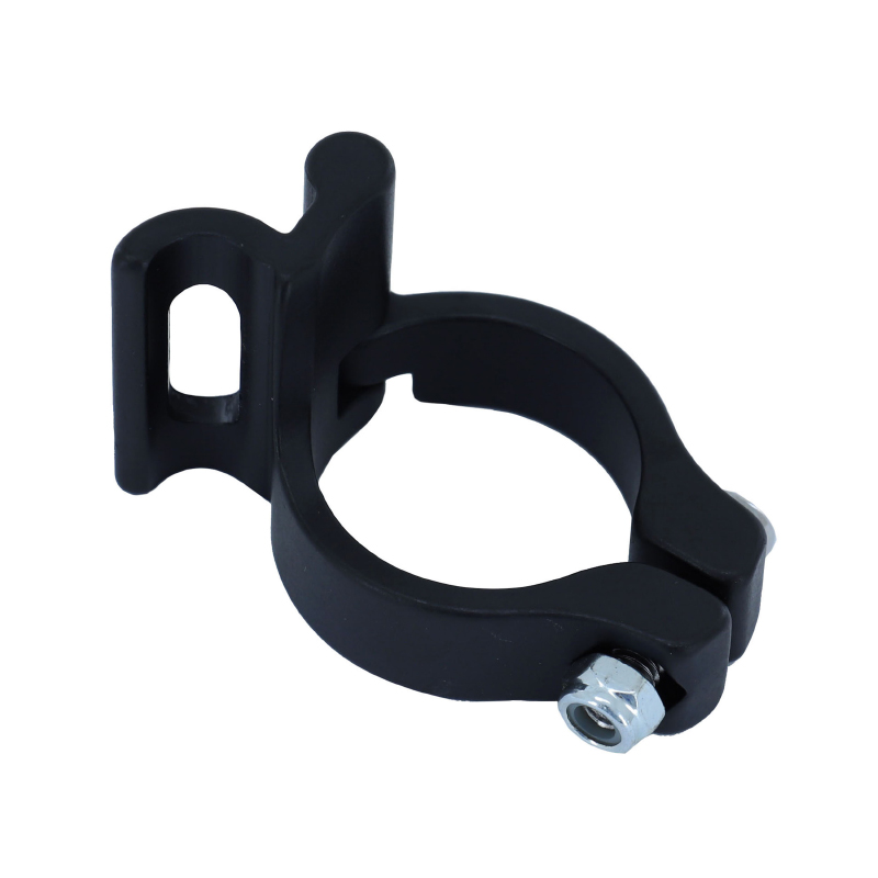 COLLIER DERAILLEUR AVANT BRASER NEWTON ALU NOIR DIAM 28,6MM COLLIER DERAILLEUR AVANT BRASER NEWTON ALU NOIR DIAM 28,6MM