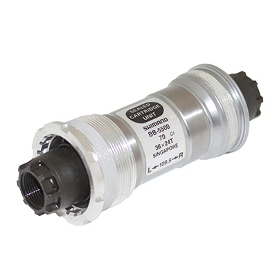 BOITIER PEDALIER SHIMANO OCTALINK 105-ULTEGRA 118,5MM FILETAGE ANGLAIS - BSC - 1,37X24 BOITIER PEDALIER SHIMANO OCTALINK 105-ULTEGRA 118,5MM FILETAGE ANGLAIS - BSC - 1,37X24