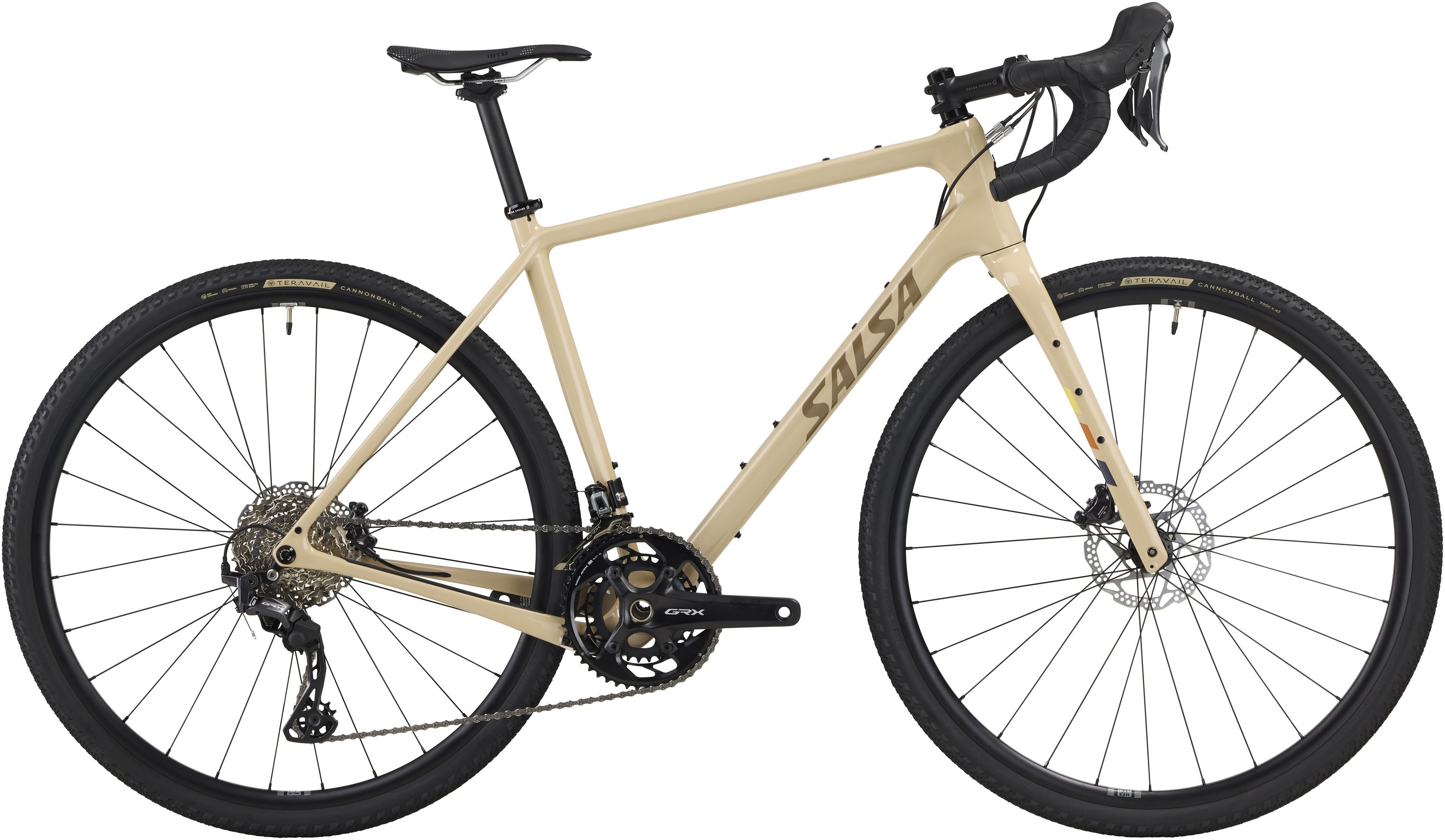 SALSA WARBIRD CARBON GRX 820 2X12 GRAVEL BIKE, 700C, 54.5CM, MUSHROOM SALSA WARBIRD CARBON GRX 820 2X12 GRAVEL BIKE, 700C, 54.5CM, MUSHROOM