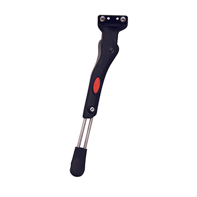 BEQUILLE VELO LATERALE ARRIERE P2R 24-29'' REGLABLE FIXATION 2 VIS SUR BASE PIED LARGE (ENTRAXE 18-40MM) (COMPATIBLE LEADER FOX) BEQUILLE VELO LATERALE ARRIERE P2R 24-29'' REGLABLE FIXATION 2 VIS SUR BASE PIED LARGE (ENTRAXE 18-40MM) (COMPATIBLE LEADER FOX)