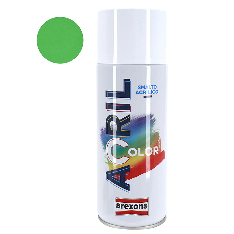BOMBE DE PEINTURE AREXONS ACRYLIQUE VERT RAL 6018 (KAWASAKI-DERBI) (AEROSOL 400 ML) (3981) BOMBE DE PEINTURE AREXONS ACRYLIQUE VERT RAL 6018 (KAWASAKI-DERBI) (AEROSOL 400 ML) (3981)