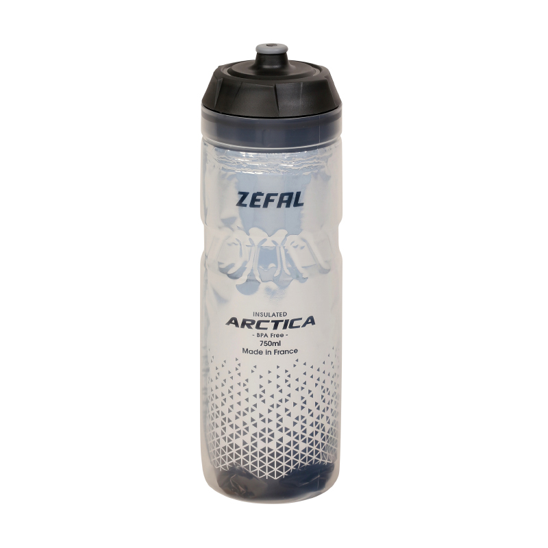 BIDON ISOTHERM ZEFAL ARCTICA 75 NOIR-ARGENT 750ML (+ 2H30) (VISSABLE) BIDON ISOTHERM ZEFAL ARCTICA 75 NOIR-ARGENT 750ML (+ 2H30) (VISSABLE)