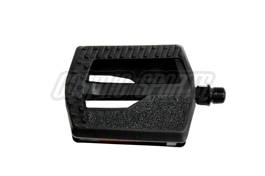 NG SPORTS SAHRAMEE RECYCLE GRIPTAPE PLATTFORM-PEDAL, WITH REFLECTOR, BLACK, ONE SIZE NG SPORTS SAHRAMEE RECYCLE GRIPTAPE PLATTFORM-PEDAL, WITH REFLECTOR, BLACK, ONE SIZE