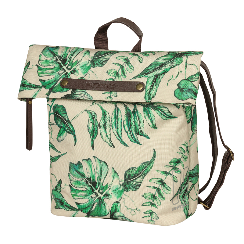 SACOCHE ARRIERE VELO LATERALE SAC A DOS BASIL EVERGREEN DAYPACK BEIGE POIGNEE CUIR DROIT-GAUCHE 14-19L FIXATION HOOK-ON PORTE BAGAGE FERMETURE PLIANT ANTI-PLUIE SACOCHE ARRIERE VELO LATERALE SAC A DOS BASIL EVERGREEN DAYPACK BEIGE POIGNEE CUIR DROIT-GAUCHE 14-19L FIXATION HOOK-ON PORTE BAGAGE FERMETURE PLIANT ANTI-PLUIE