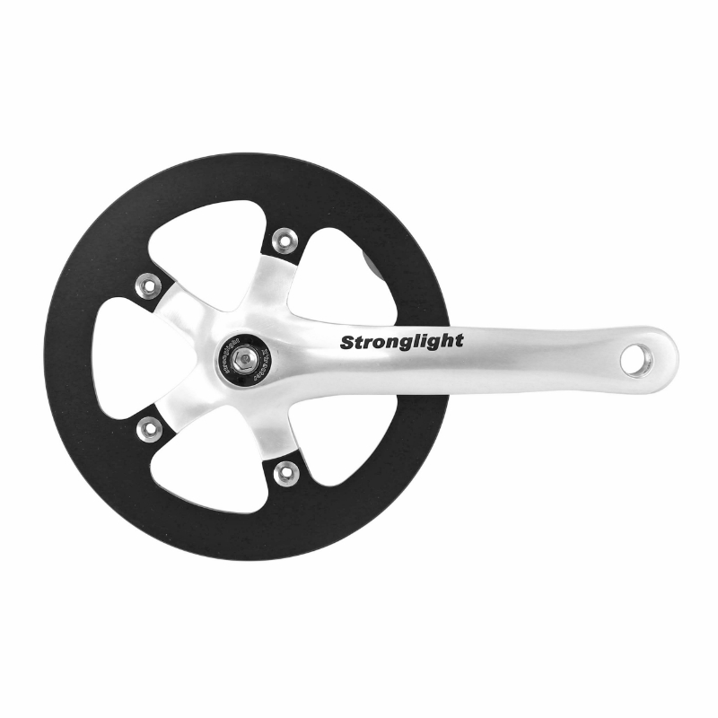 PEDALIER CITY STRONGLIGHT 8V. IMPACT R ARGENT 170MM 42DTS AVEC CARTER POUR TRANSMISSION SANS TENDEUR DE CHAINE POUR MOYEUX VITESSES INTEGREES (AXE CARRE 127MM) PEDALIER CITY STRONGLIGHT 8V. IMPACT R ARGENT 170MM 42DTS AVEC CARTER POUR TRANSMISSION SANS TENDEUR DE CHAINE POUR MOYEUX VITESSES INTEGREES (AXE CARRE 127MM)