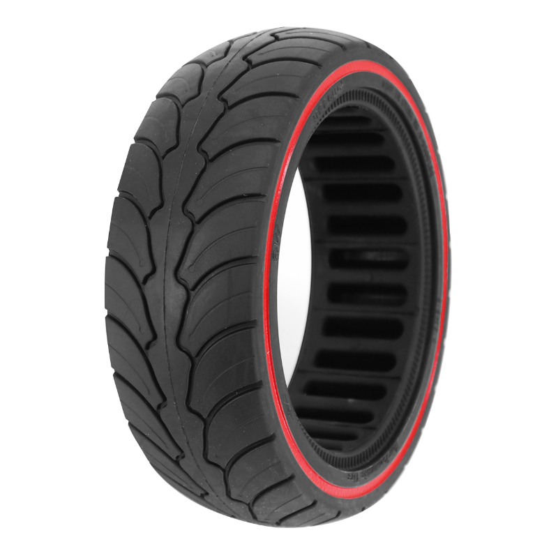 PNEU TROTTINETTE PLEIN 8.5 X 2.50 NOIR LISERET ROUGE (POUR DUALTRON ET AUTRES) PNEU TROTTINETTE PLEIN 8.5 X 2.50 NOIR LISERET ROUGE (POUR DUALTRON ET AUTRES)