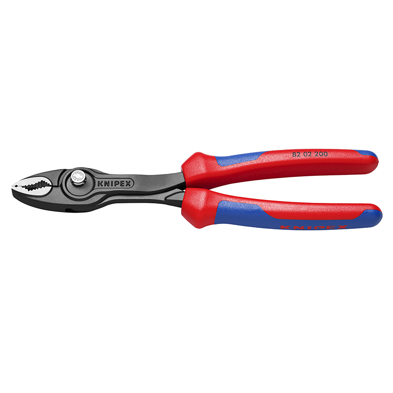 PINCE MULTIPRISE PRO KNIPEX TWINGRIP 200MM GRIS ANTIROUILLE (82 02 200) -MADE IN GERMANY- PINCE MULTIPRISE PRO KNIPEX TWINGRIP 200MM GRIS ANTIROUILLE (82 02 200) -MADE IN GERMANY-