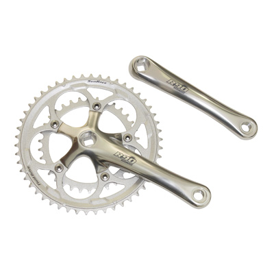 PEDALIER ROUTE SUNRACE R96 8-9-10V. COMPACT ARGENT 170MM 50-34 (AXE CARRE) PEDALIER ROUTE SUNRACE R96 8-9-10V. COMPACT ARGENT 170MM 50-34 (AXE CARRE)