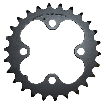 PLATEAU VTT 4BRA D.64 POUR SHIMANO DEORE M590 TRIPLE 26DTS INTERIEUR ORIGINE 9V. PLATEAU VTT 4BRA D.64 POUR SHIMANO DEORE M590 TRIPLE 26DTS INTERIEUR ORIGINE 9V.