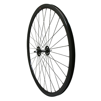 ROUE ROUTE - FIXIE PATIN P2R NOIR AVANT AVEC ECROUS JANTE 17C PROFIL 28MM ROUE ROUTE - FIXIE PATIN P2R NOIR AVANT AVEC ECROUS JANTE 17C PROFIL 28MM