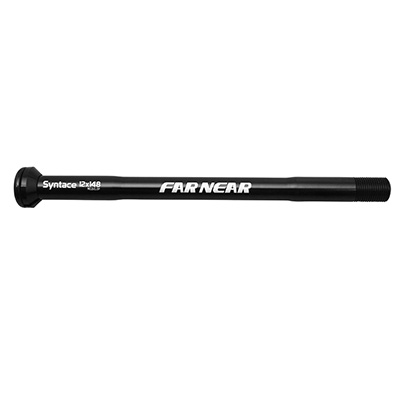 AXE TRAVERSANT - BLOCAGE ROUE BOOST ARRIERE SWITCH FILETAGE M12X1.0MM SYNTACE POUR 12X148 NOIR (165MM HORS BUTEE DONT FILETAGE 17MM) AXE TRAVERSANT - BLOCAGE ROUE BOOST ARRIERE SWITCH FILETAGE M12X1.0MM SYNTACE POUR 12X148 NOIR (165MM HORS BUTEE DONT FILETAGE 17MM)