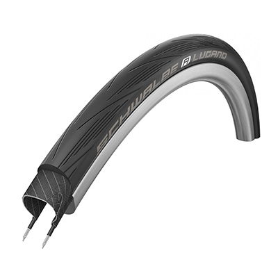 PNEU ROUTE 700 X 25 SCHWALBE LUGANO2 ENDURANCE RENFORT ANTI-CREVAISON NOIR TR (25-622) PNEU ROUTE 700 X 25 SCHWALBE LUGANO2 ENDURANCE RENFORT ANTI-CREVAISON NOIR TR (25-622)