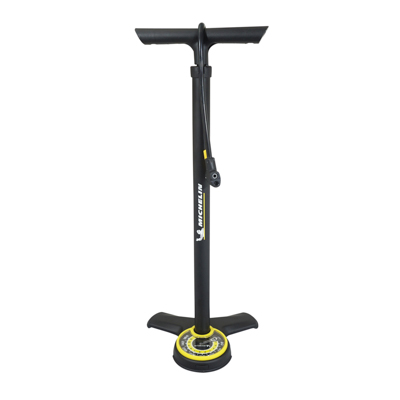 POMPE A PIED MICHELIN ACIER NOIR AVEC MANOMETRE TRES GRAND SUR LE PIED 11BARS RACCORD SWITCH VP-VS POMPE A PIED MICHELIN ACIER NOIR AVEC MANOMETRE TRES GRAND SUR LE PIED 11BARS RACCORD SWITCH VP-VS