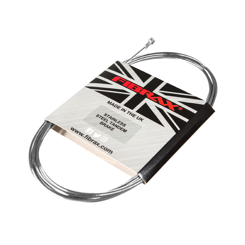 CABLE DE FREIN ROUTE FIBRAX TANDEM INOX 3.00M CABLE DE FREIN ROUTE FIBRAX TANDEM INOX 3.00M