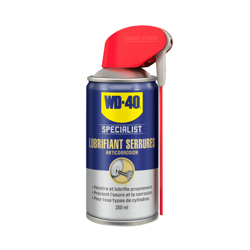 LUBRIFIANT SERRURE WD-40 SPECIALIST (AEROSOL 250 ML) LUBRIFIANT SERRURE WD-40 SPECIALIST (AEROSOL 250 ML)