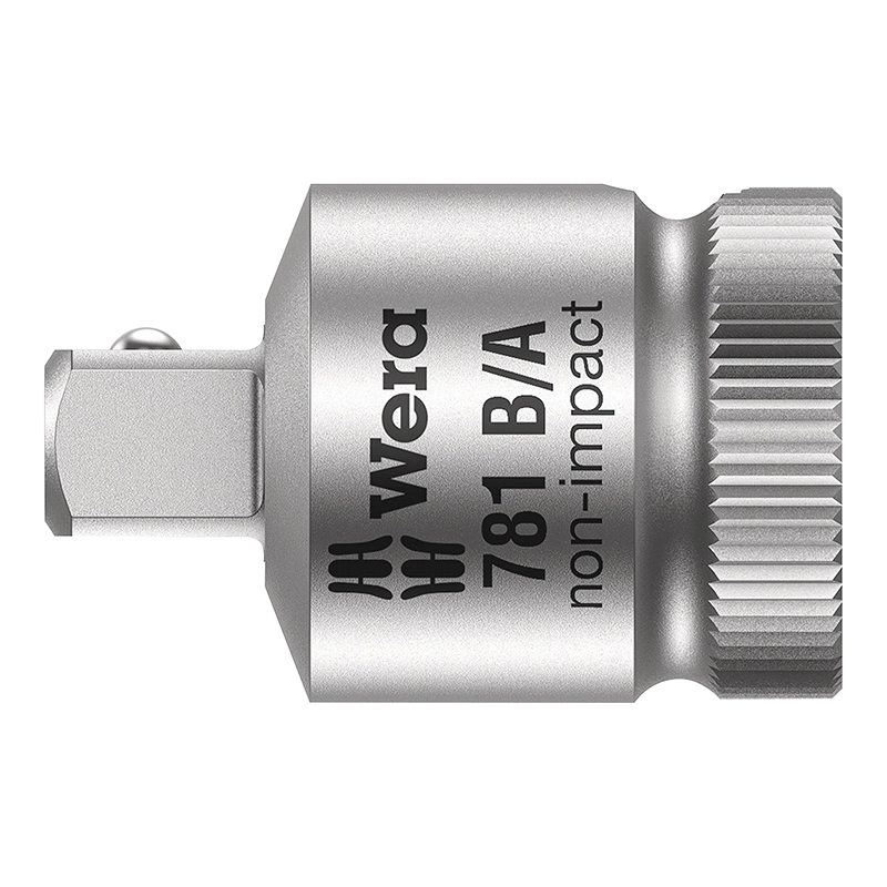 ADAPTATEUR DE DOUILLE WERA 781B 3-8 VERS 1-4 (VENDU A L'UNITE) -MARQUE ALLEMANDE POUR LES ATELIERS- ADAPTATEUR DE DOUILLE WERA 781B 3-8 VERS 1-4 (VENDU A L'UNITE) -MARQUE ALLEMANDE POUR LES ATELIERS-