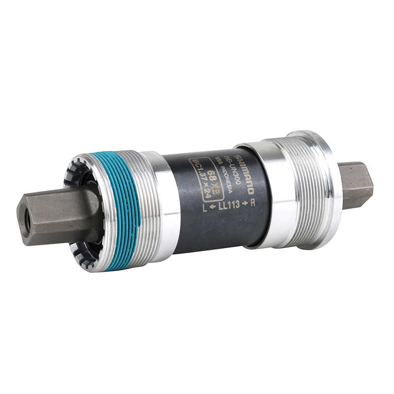 BOITIER PEDALIER SHIMANO CARRE UN300 113MM (BOITE DE 68) FILETAGE ANGLAIS - BSC - 1,37X24 (MONTAGE ATELIER) BOITIER PEDALIER SHIMANO CARRE UN300 113MM (BOITE DE 68) FILETAGE ANGLAIS - BSC - 1,37X24 (MONTAGE ATELIER)