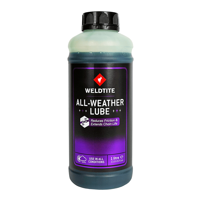 LUBRIFIANT VELO CHAINE WELDTITE ALL WEATHER TOUTES CONDITIONS (1L) LUBRIFIANT VELO CHAINE WELDTITE ALL WEATHER TOUTES CONDITIONS (1L)