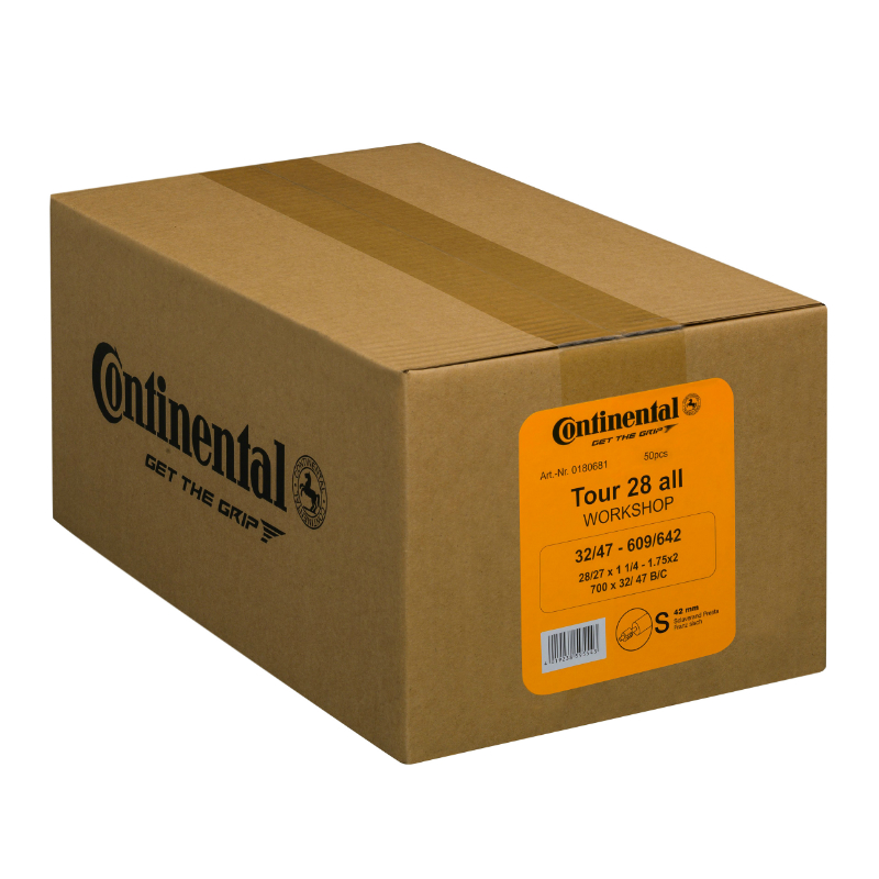 CHAMBRE A AIR VELO 700 X 32-47 CONTINENTAL VALVE PRESTA OBUS DEMONTABLE 42 MM (CARTON DE 50 PIECES) CHAMBRE A AIR VELO 700 X 32-47 CONTINENTAL VALVE PRESTA OBUS DEMONTABLE 42 MM (CARTON DE 50 PIECES)