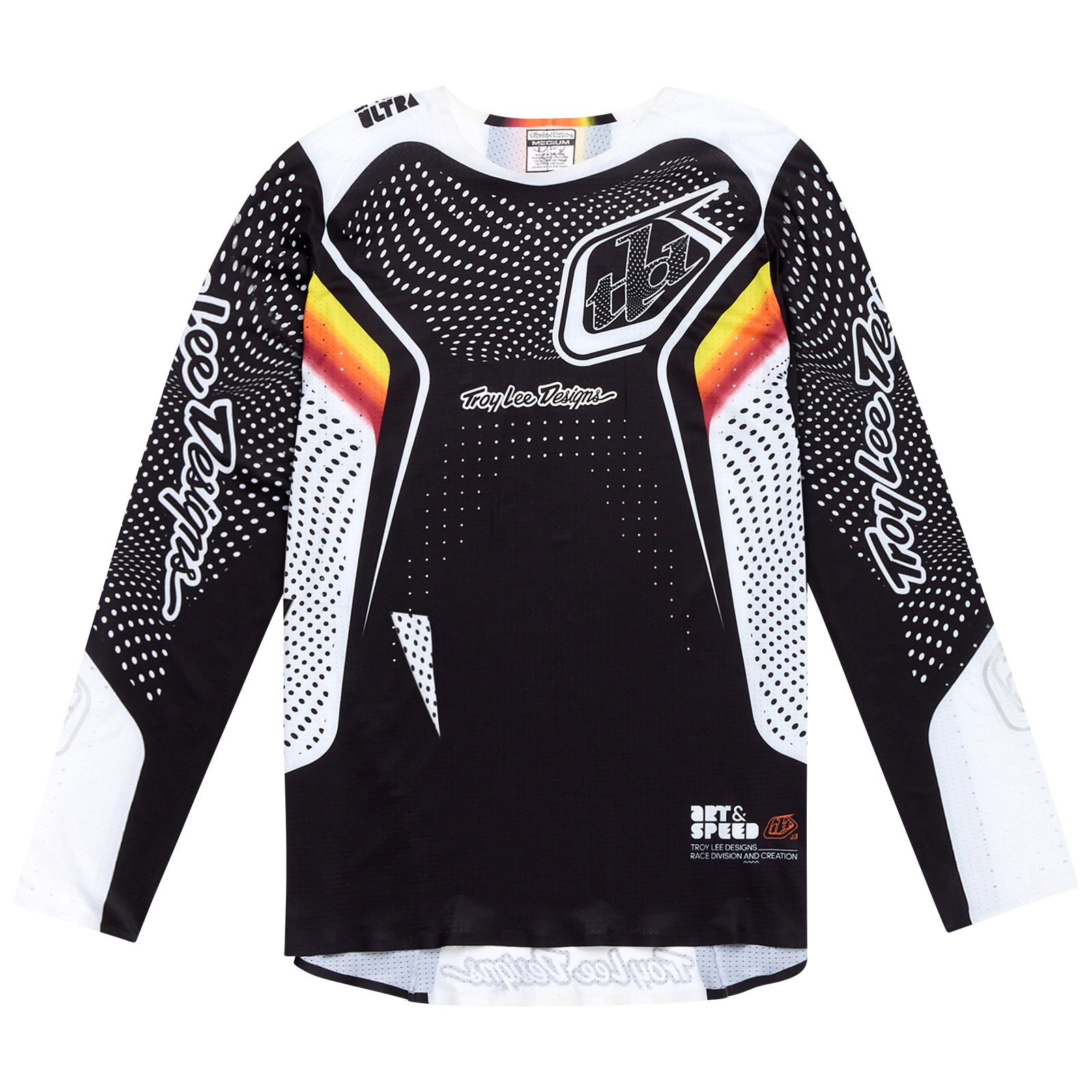 TROY LEE DESIGNS SPRINT ULTRA JERSEY, OPTIC, BLACK, M, M