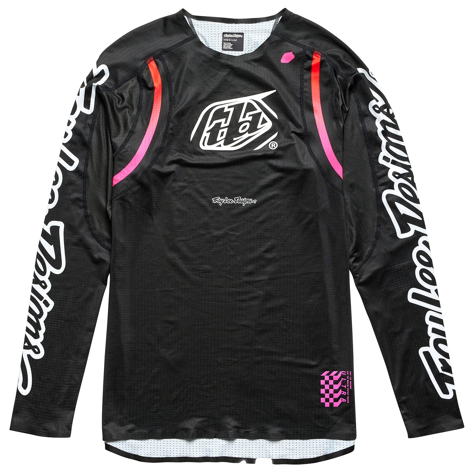 TROY LEE DESIGNS SPRINT ULTRA JERSEY, PINNED, BLACK, M, M