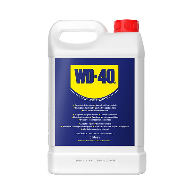 LUBRIFIANT WD-40 MULTIFONCTION CLASSIQUE (BIDON  5 L)