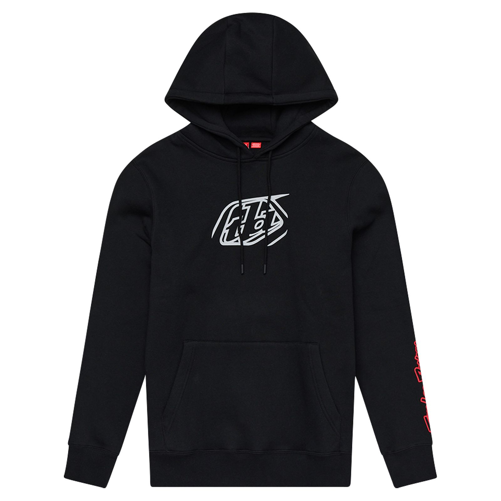 TROY LEE DESIGNS PULLOVER HOODIE, BADGE, BLACK, XL, XL TROY LEE DESIGNS PULLOVER HOODIE, BADGE, BLACK, XL, XL
