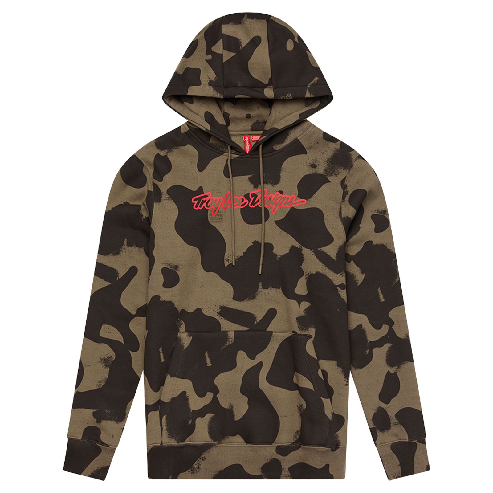 TROY LEE DESIGNS PULLOVER HOODIE, SIGNATURE, OLIVE CAMO, XL, XL TROY LEE DESIGNS PULLOVER HOODIE, SIGNATURE, OLIVE CAMO, XL, XL