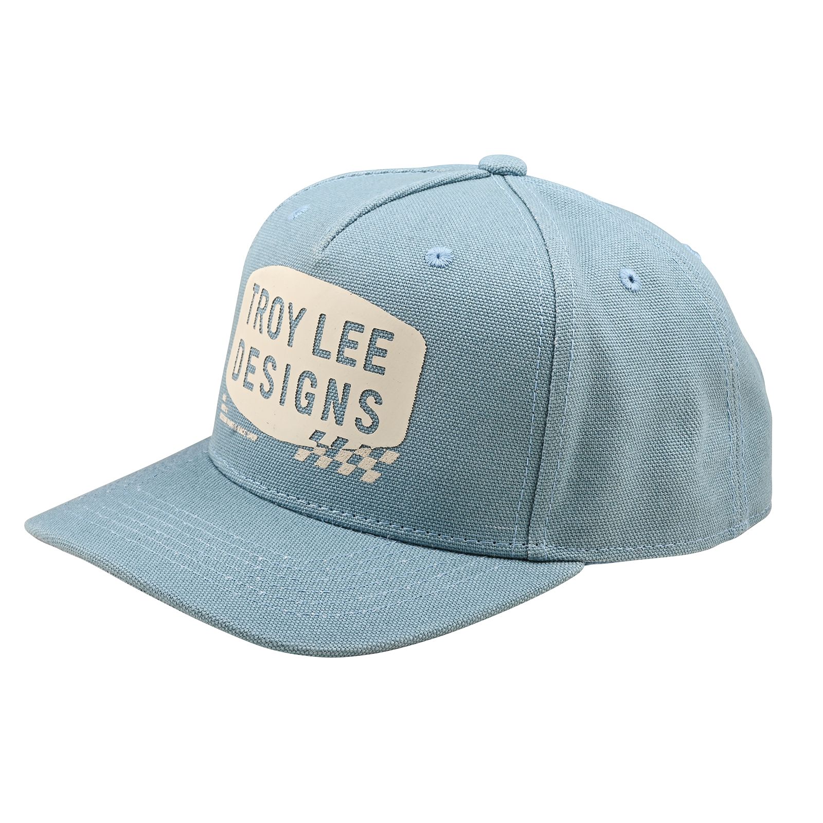 TROY LEE DESIGNS CURVED SNAPBACK CAP, STAMP, SMOKE BLUE, ONE SIZE, ONE SIZE TROY LEE DESIGNS CURVED SNAPBACK CAP, STAMP, SMOKE BLUE, ONE SIZE, ONE SIZE