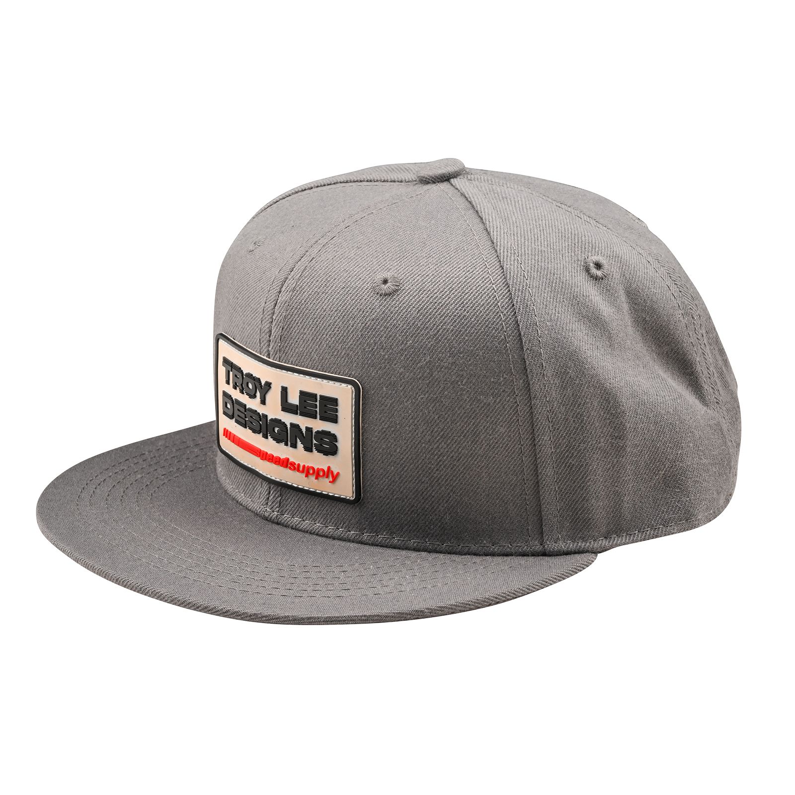 TROY LEE DESIGNS FLAT BILL SNAPBACK CAP, FACTORY, SMOKE BLUE, ONE SIZE, ONE SIZE TROY LEE DESIGNS FLAT BILL SNAPBACK CAP, FACTORY, SMOKE BLUE, ONE SIZE, ONE SIZE
