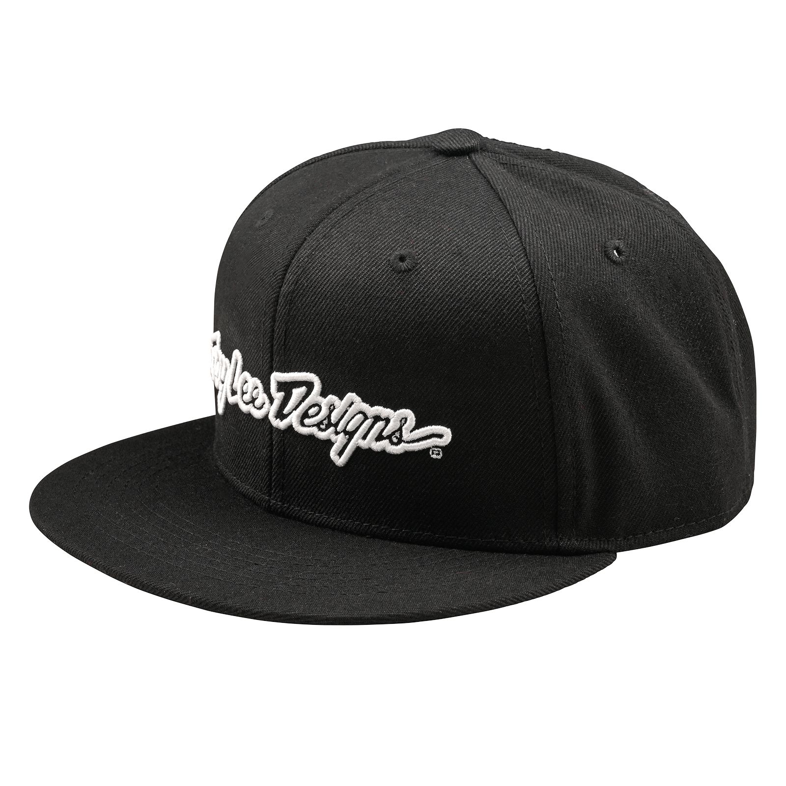 TROY LEE DESIGNS FLAT BILL SNAPBACK CAP, SIGNATURE, BLACK, ONE SIZE, ONE SIZE TROY LEE DESIGNS FLAT BILL SNAPBACK CAP, SIGNATURE, BLACK, ONE SIZE, ONE SIZE