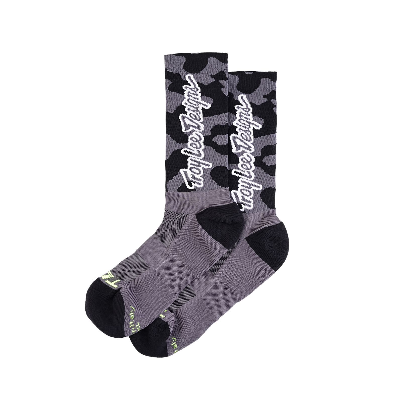 TROY LEE DESIGNS MENS PERFORMANCE SOCKS, SCRUBLAND, BLACK, L/XL, L, XL