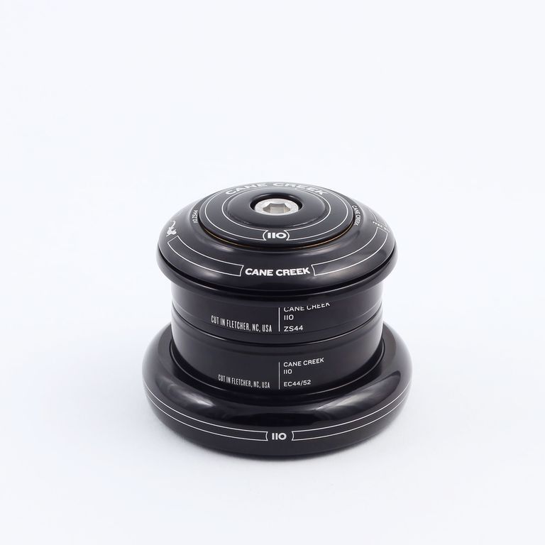 CANE CREEK 110 TAPERED HEADSET, 1 1/8"-1.5", ZS44/28.6/H8 | EC44/40, SHORT, BLACK