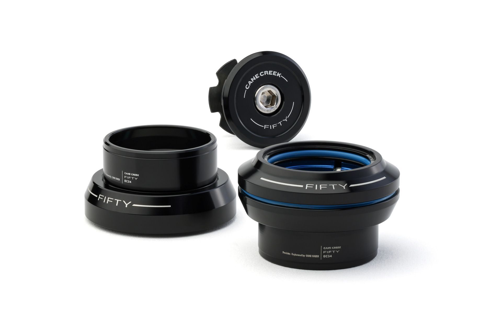 CANE CREEK 50 HEADSET, 1 1/8", EC34/28.6/H15 | EC34/30/H11, BLACK CANE CREEK 50 HEADSET, 1 1/8", EC34/28.6/H15 | EC34/30/H11, BLACK