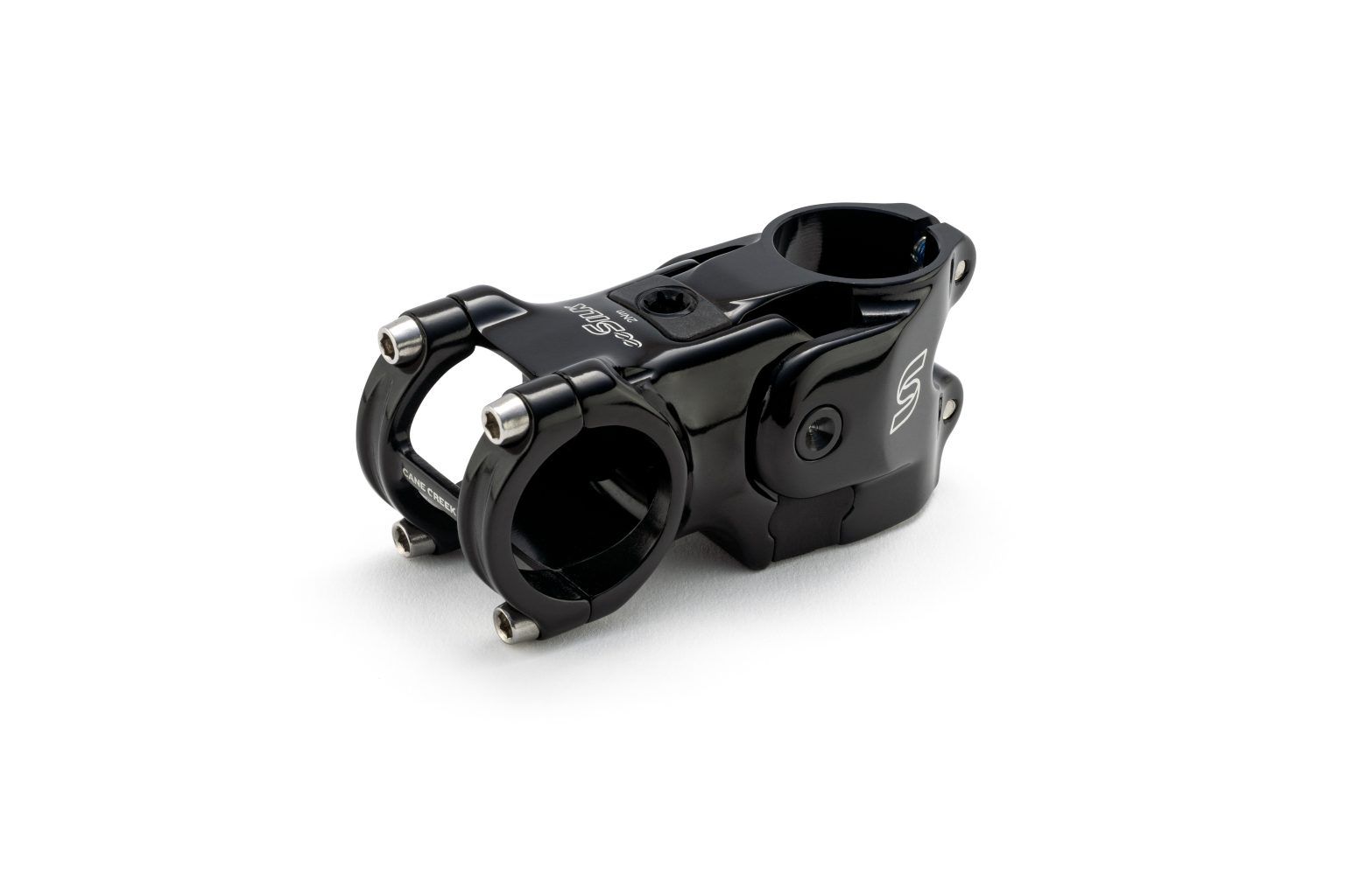 CANE CREEK EESILK STEM, COMPLIANCE SWITCH, 31.8MM, 70MM, -6°, 20MM, BLACK CANE CREEK EESILK STEM, COMPLIANCE SWITCH, 31.8MM, 70MM, -6°, 20MM, BLACK