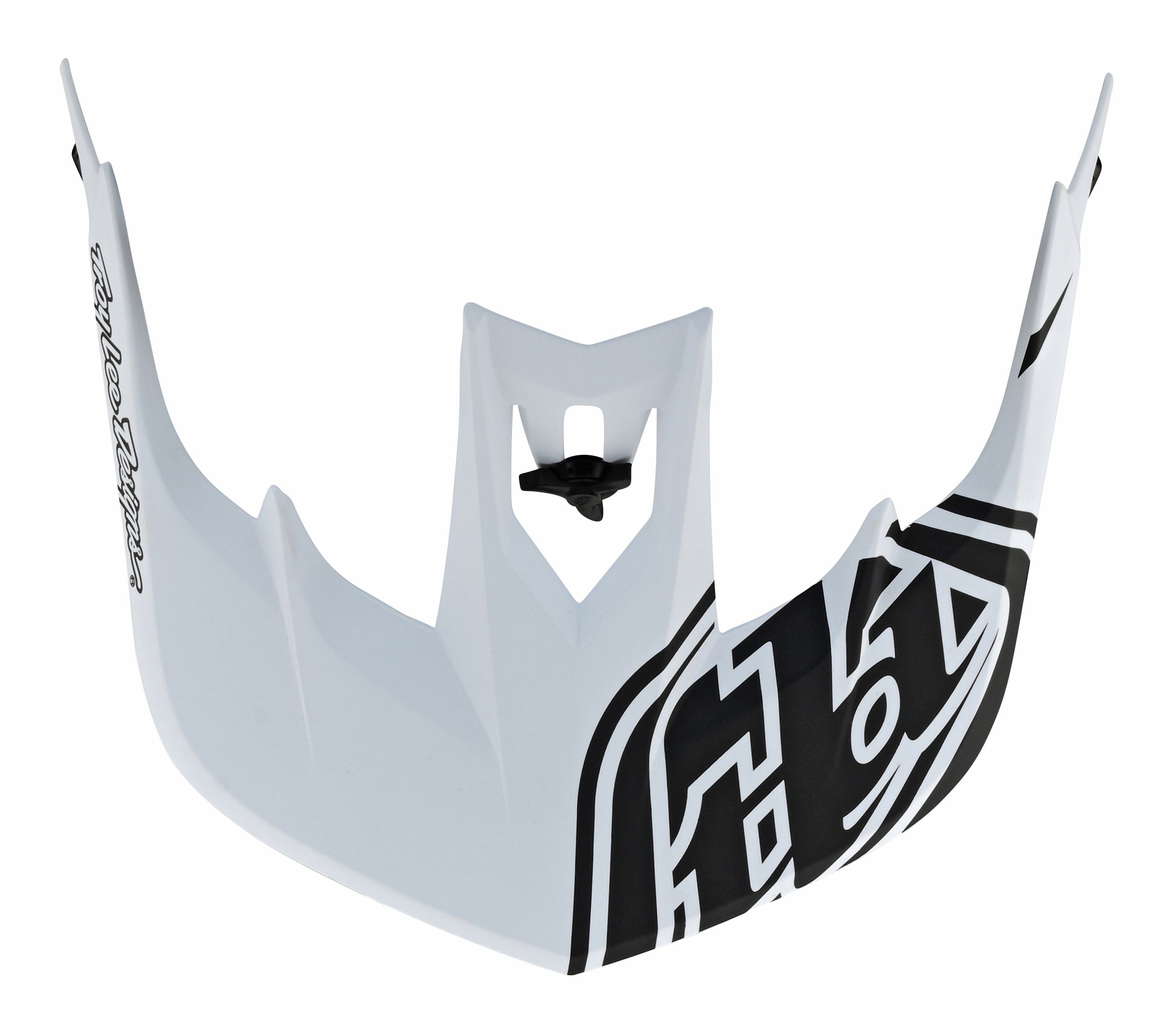 TROY LEE DESIGNS STAGE HELMET VISOR, SIGNATURE, WHITE, ONE SIZE