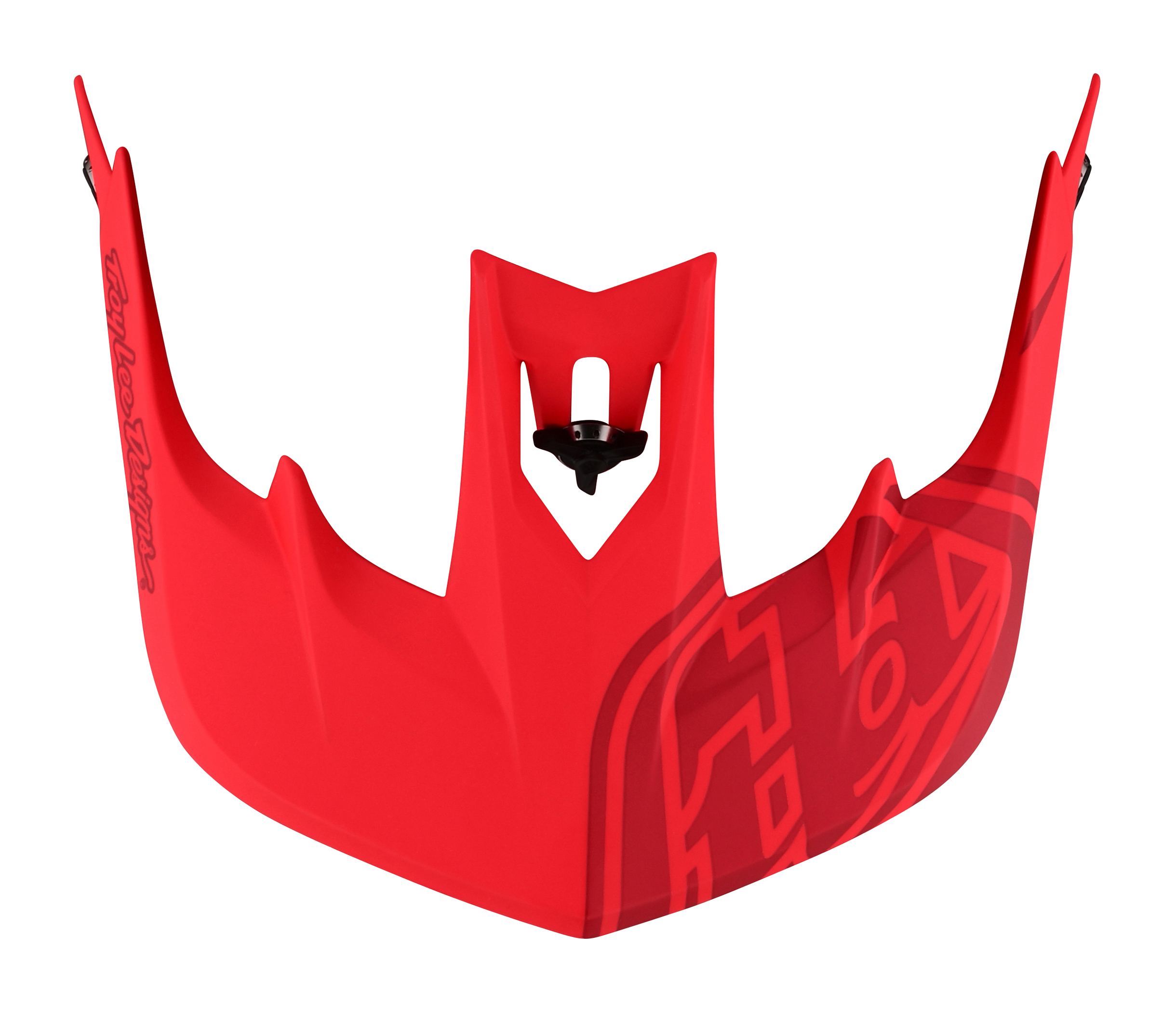 TROY LEE DESIGNS STAGE HELMET VISOR, SIGNATURE, RED, ONE SIZE