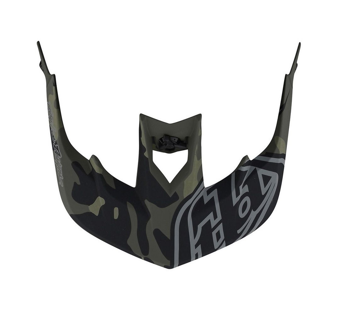 TROY LEE DESIGNS STAGE HELMET VISOR, CAMO, OLIVE, ONE SIZE