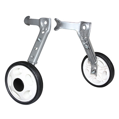 STABILISATEUR VELO RENFORCE ROUE PLASTIQUE POUR VELO HANDICAPE 12-20" (PAIRE) STABILISATEUR VELO RENFORCE ROUE PLASTIQUE POUR VELO HANDICAPE 12-20" (PAIRE)