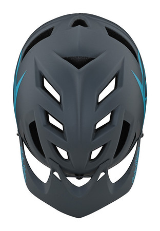 TROY LEE DESIGNS A1 HELMET VISOR, GRAY/BLUE, ONE SIZE
